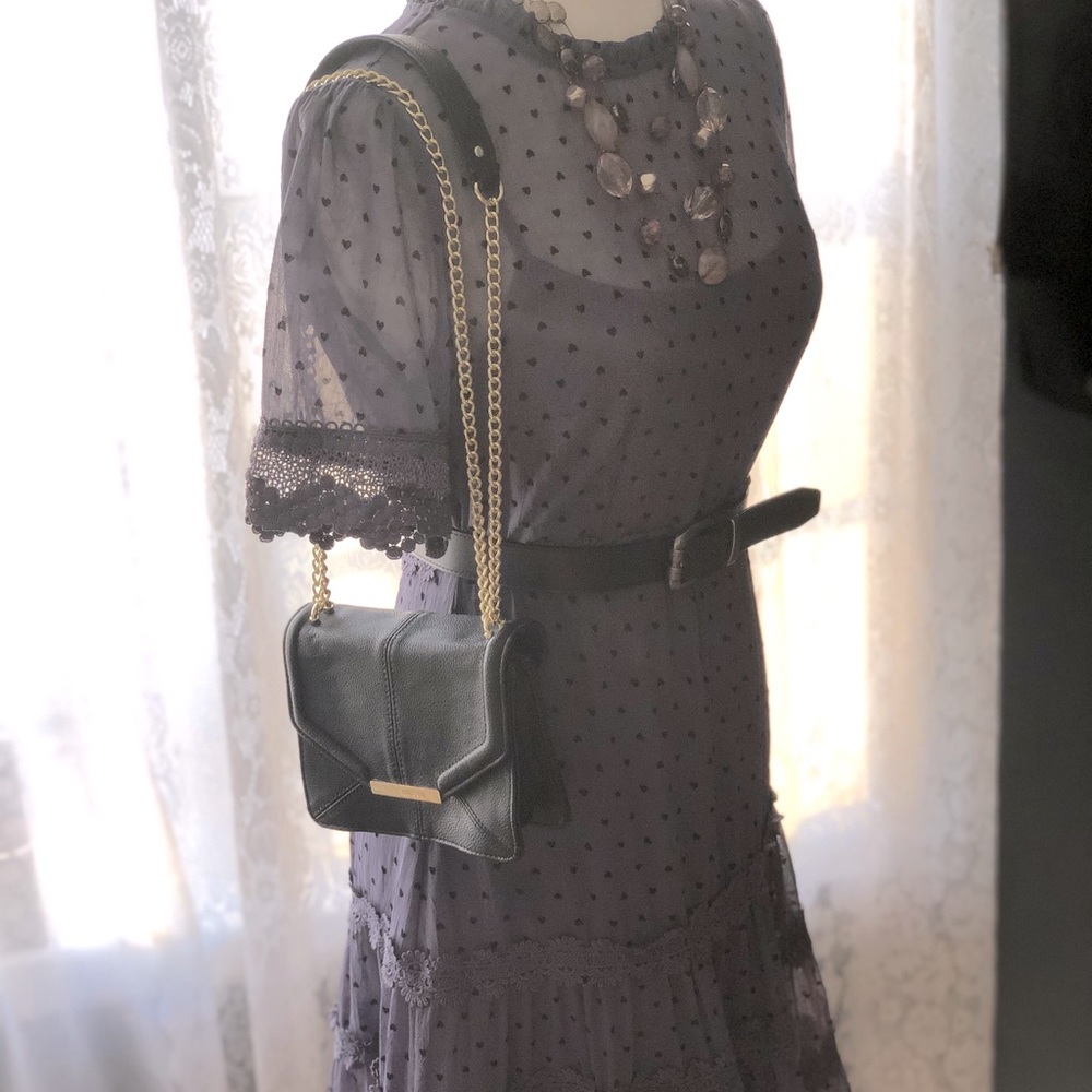 Black Steve Madden crossbody bag